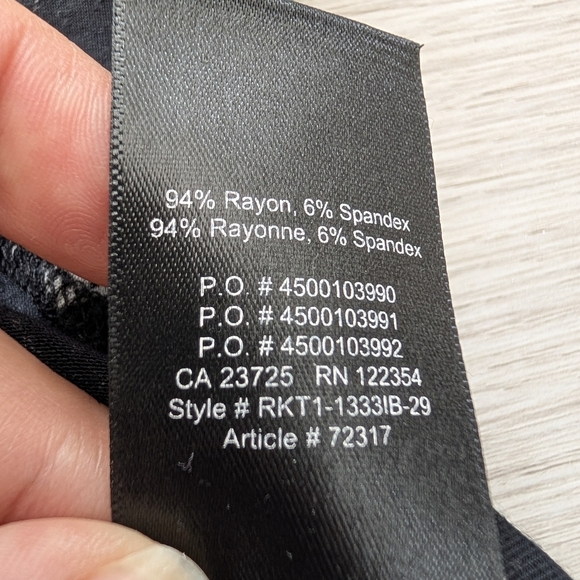 Babaton Floral Black Sleeveless Top Size XS - Picture 5 of 7